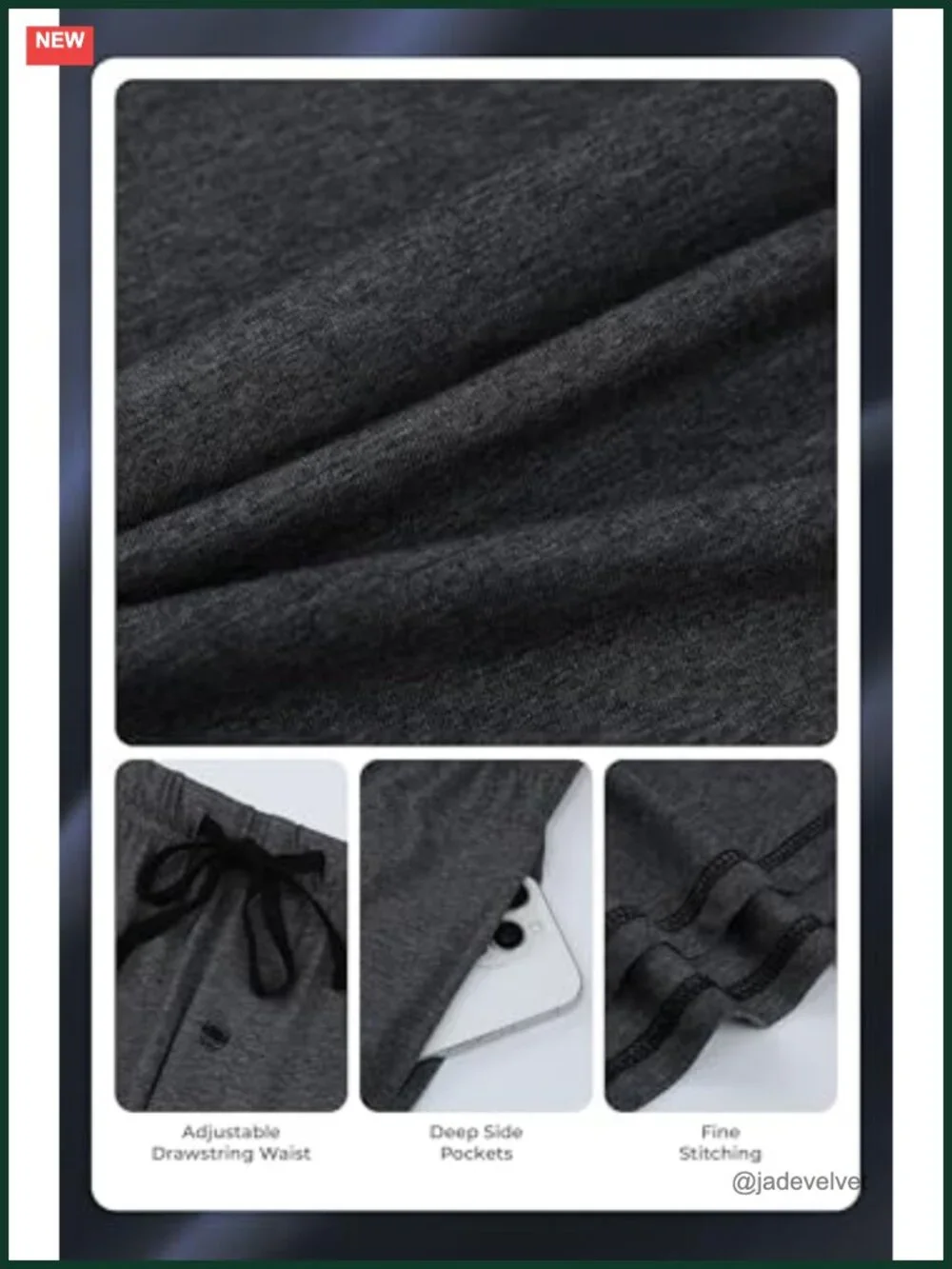 Tencel Lyocott Blend Cotton Mens Pajama Set with Pockets Sleepwear Lounge Set